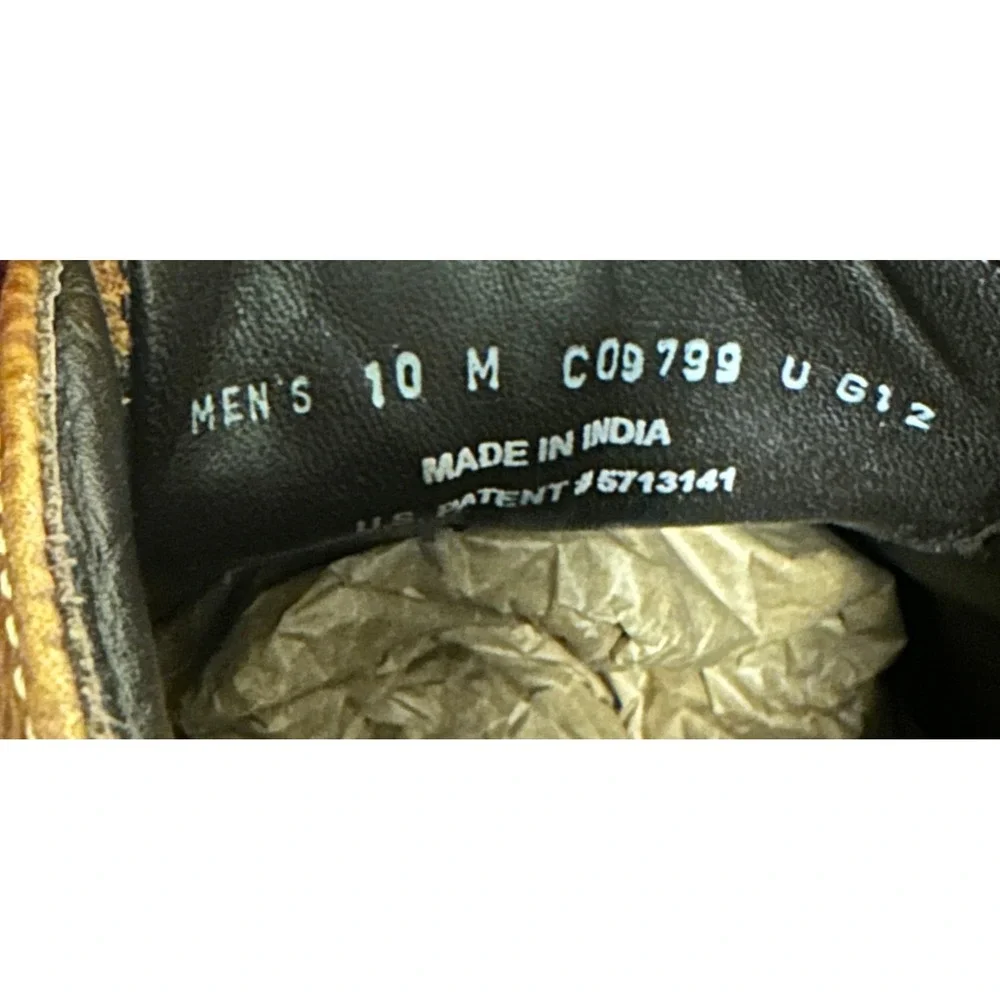 Cole Haan Air Winslow Chukka II Brown Pebbled Leather Waterproof Boots 10M
